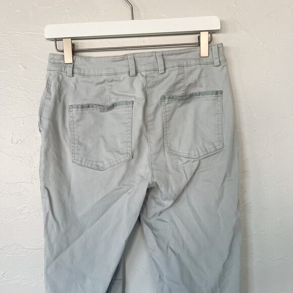 Boden Gray Straight Leg Pants size 2R - Picture 3 of 5